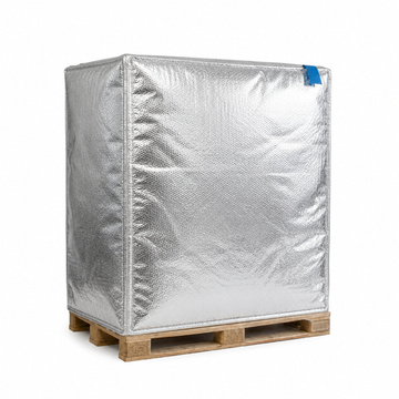 Housse d'isolation thermique pour bloc palette 120 x 100 x 150 cm (double couche)