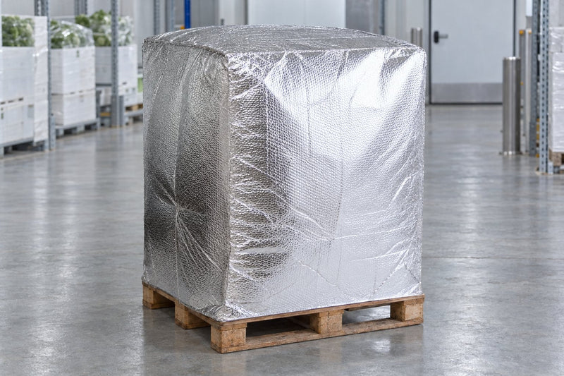 Housse isotherme palette ou thermal pallet cover