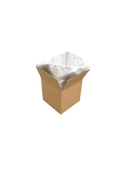 Thermodoos opvouwbaar - 350 x 350 x 350 mm + (4 Laags isolatiezak)
