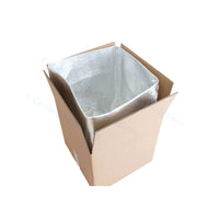 Thermodoos opvouwbaar - 400 x 400 x 400 mm + (4 Laags isolatiezak)