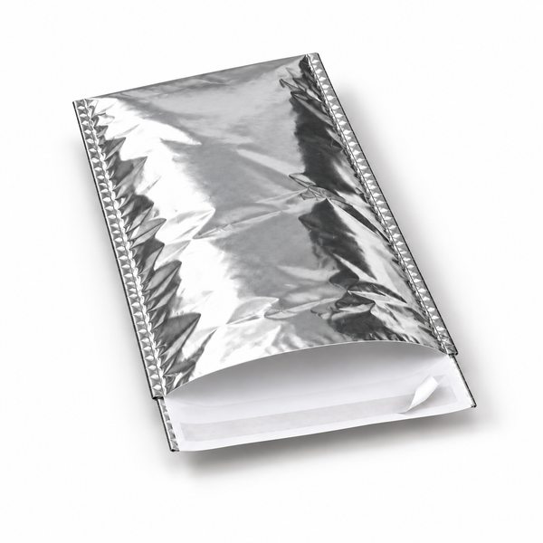 Sachet isotherme 25 x 35 cm, 2 couches + bande adhésive
