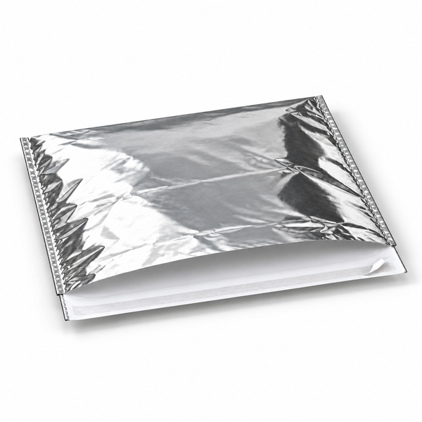 Sachet isotherme 67 x 52 cm, 2 couches + bande adhésive
